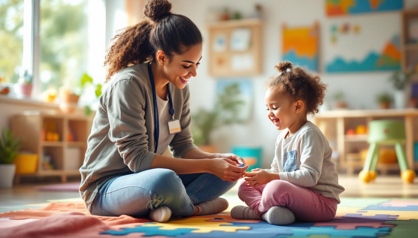 Support worker for people with autism or related disorders