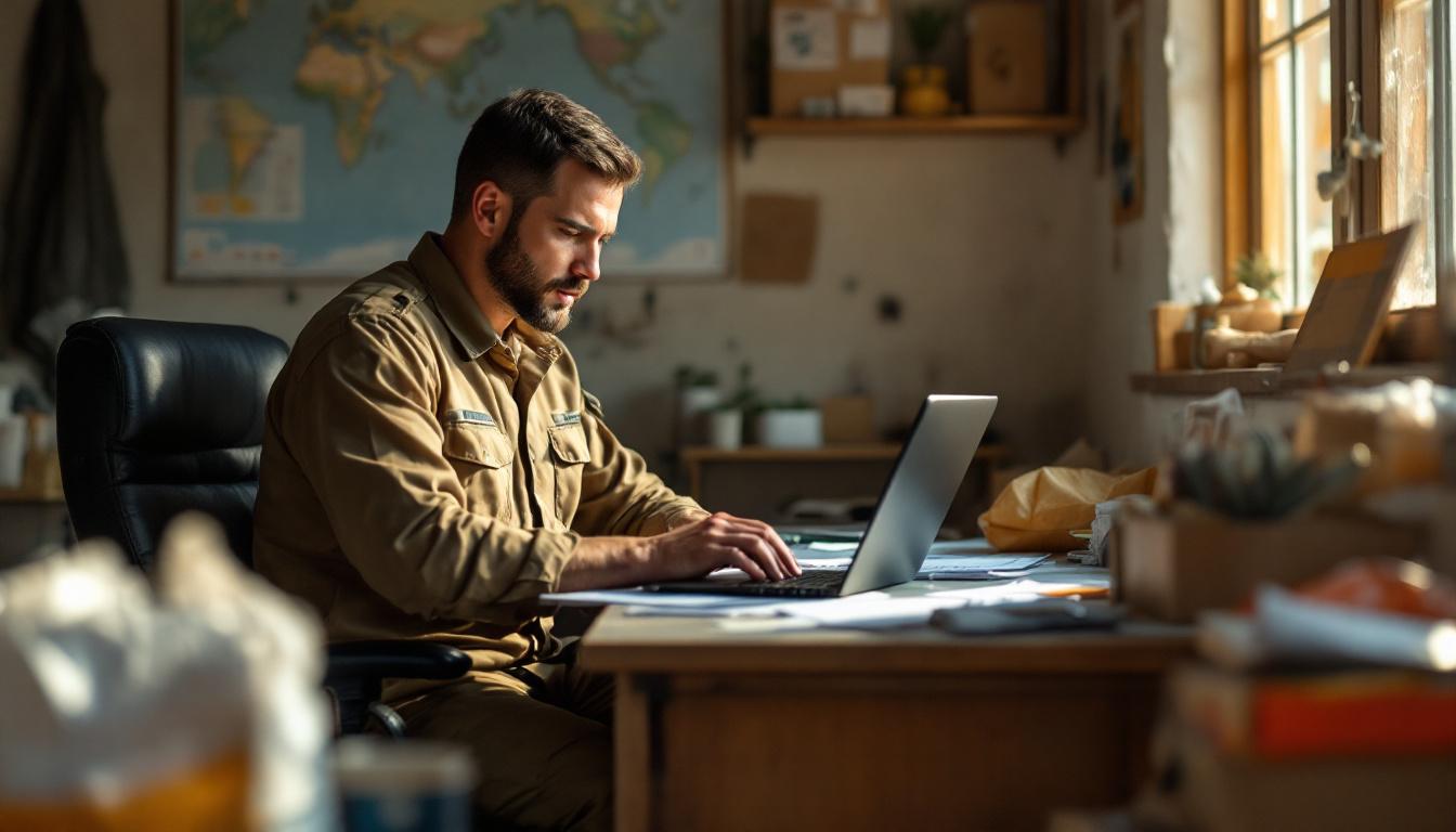 Humanitarian mission administrator