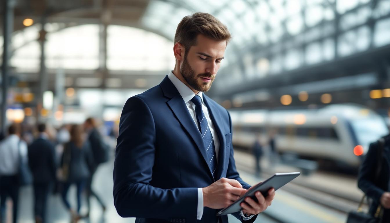 Sales representative in the railway sector