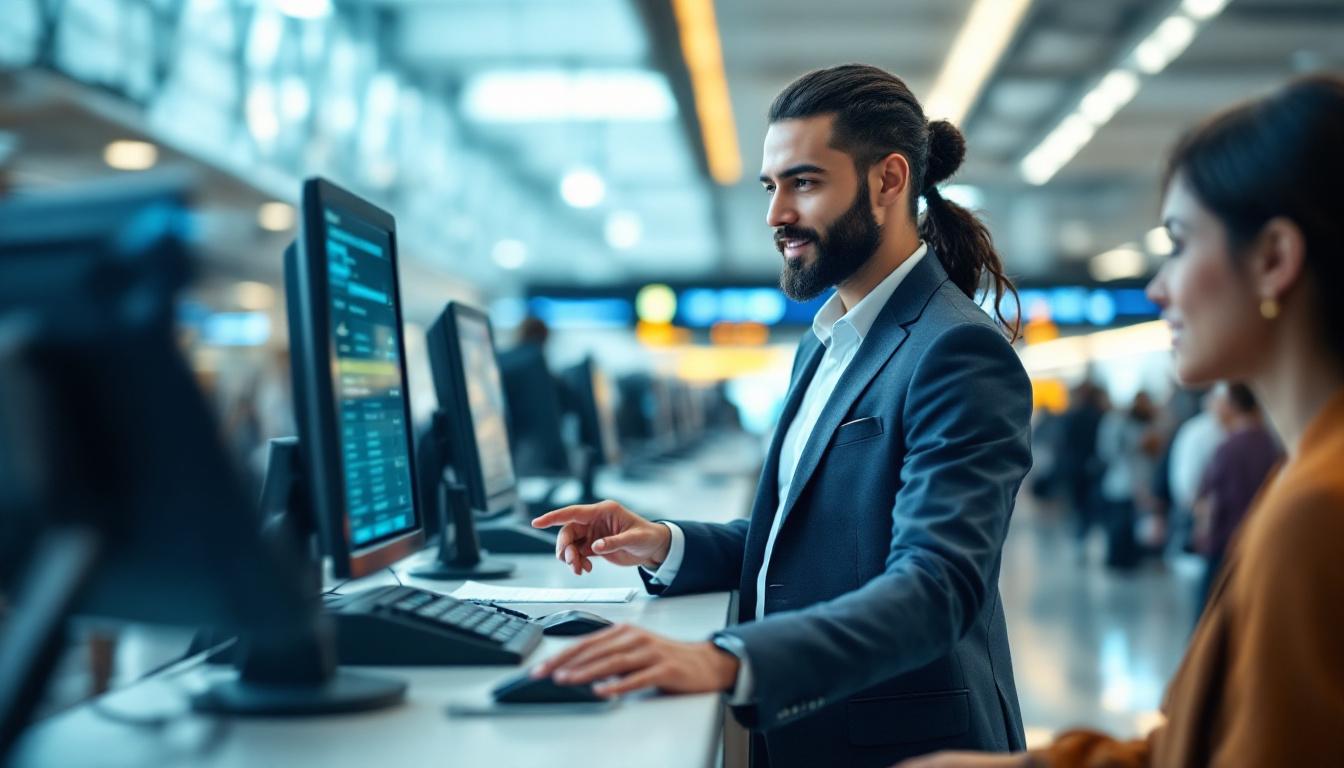 Sales agent in air transport