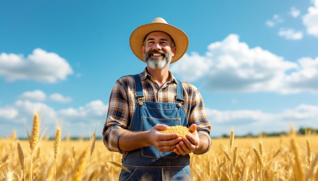 Grain farmer