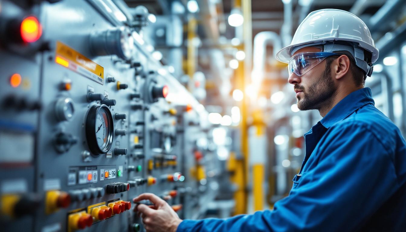 Plant operator in the chemical industries