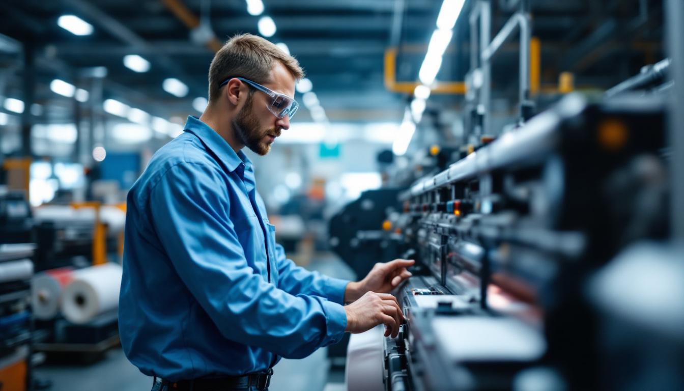 Printing machine operator