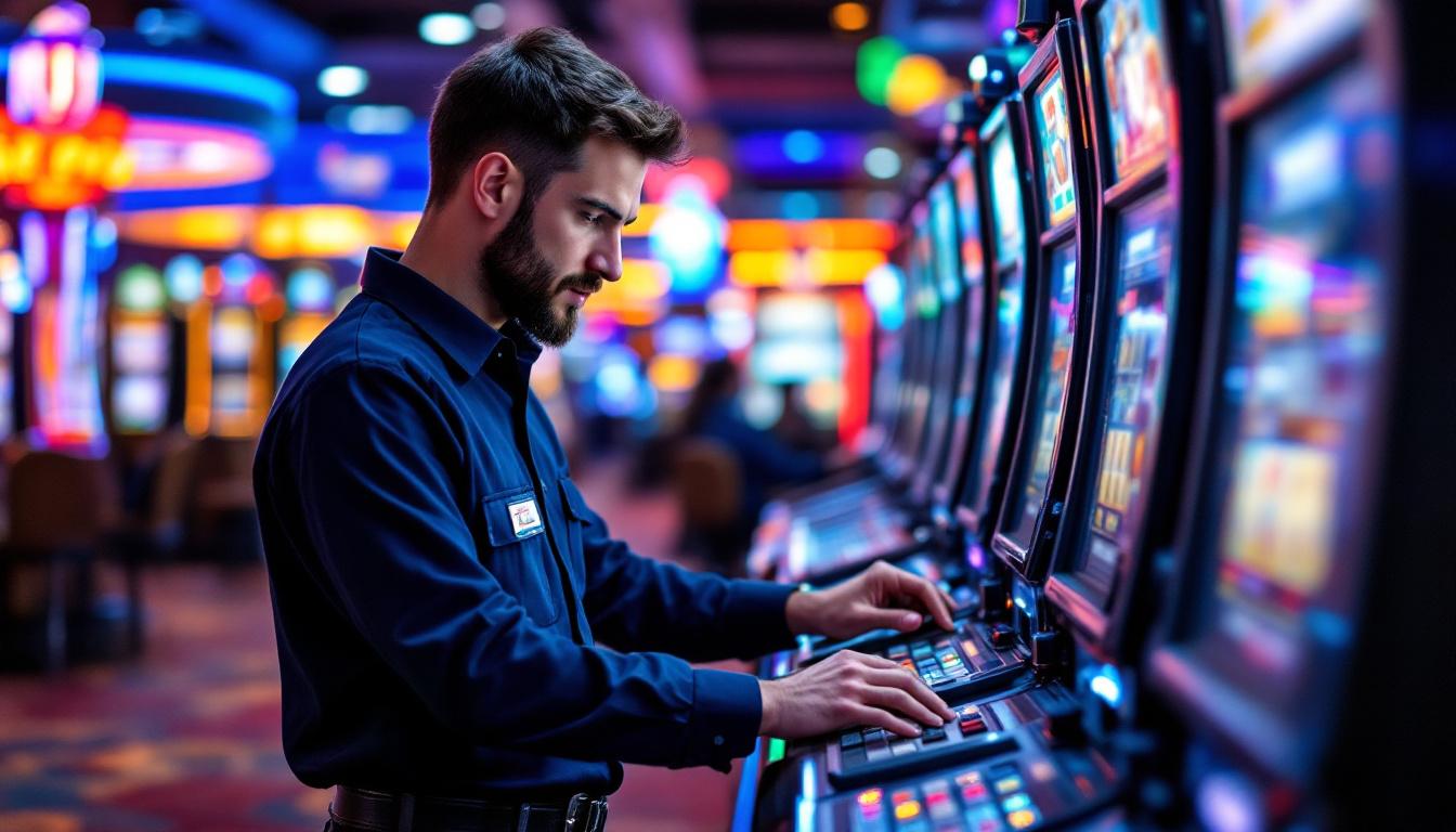 Slot Machine Auditor Controller