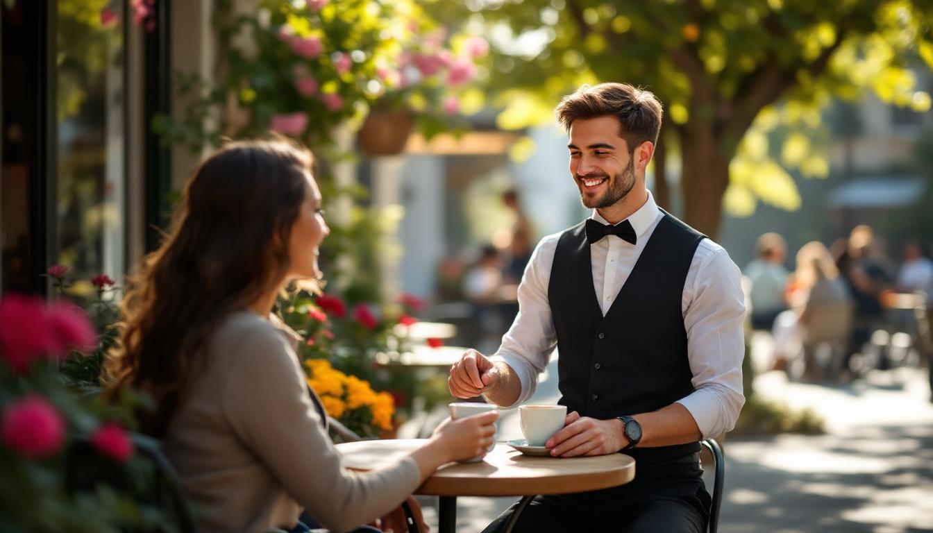 Coffee waiter
