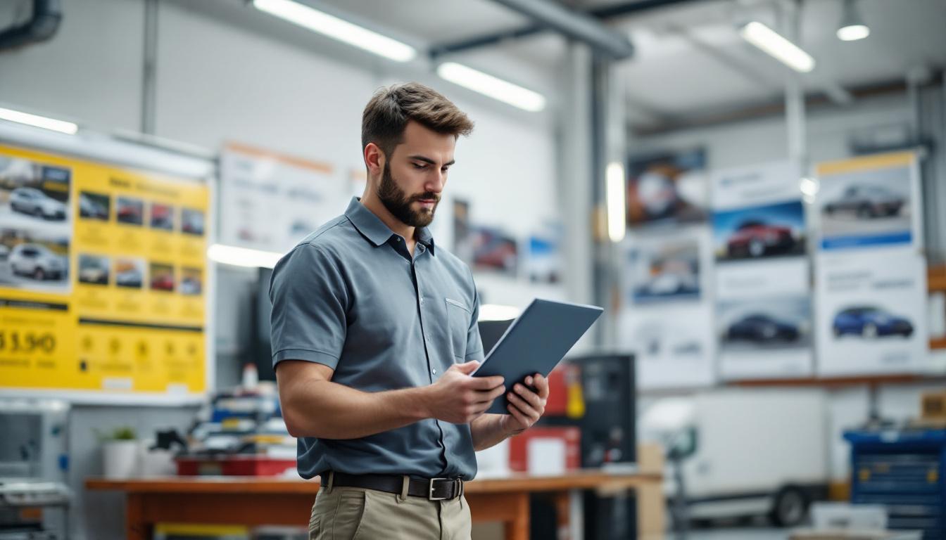 Industrial vehicle rental agent
