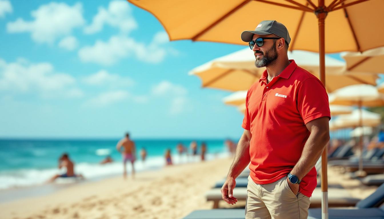 Beach attendant