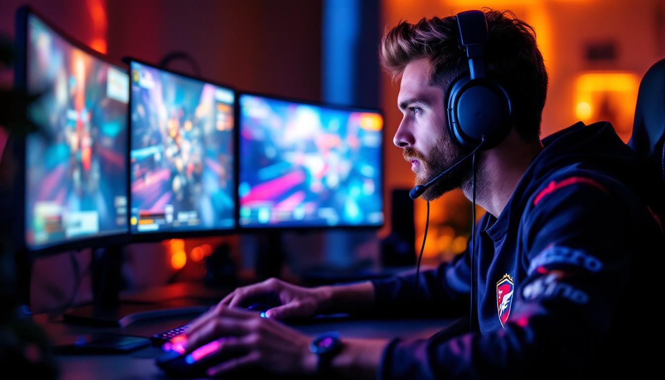 Professional gamer