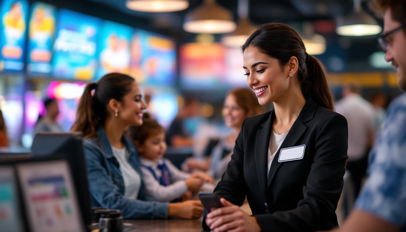 Reception and Ticketing Manager