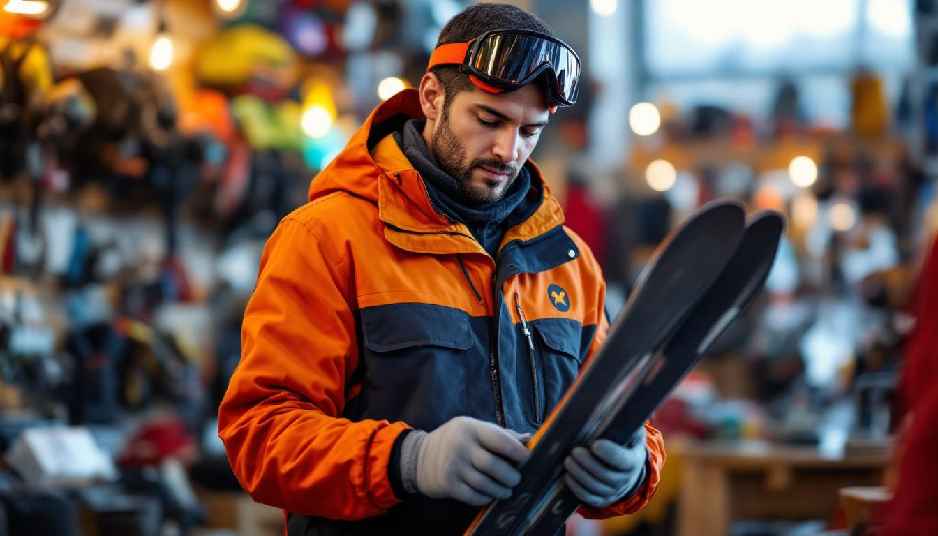 Ski technician and sales assistant