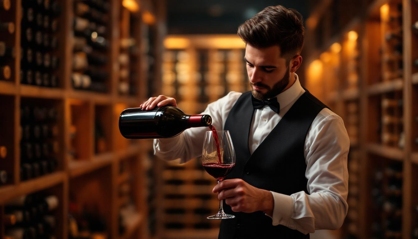 Wine steward