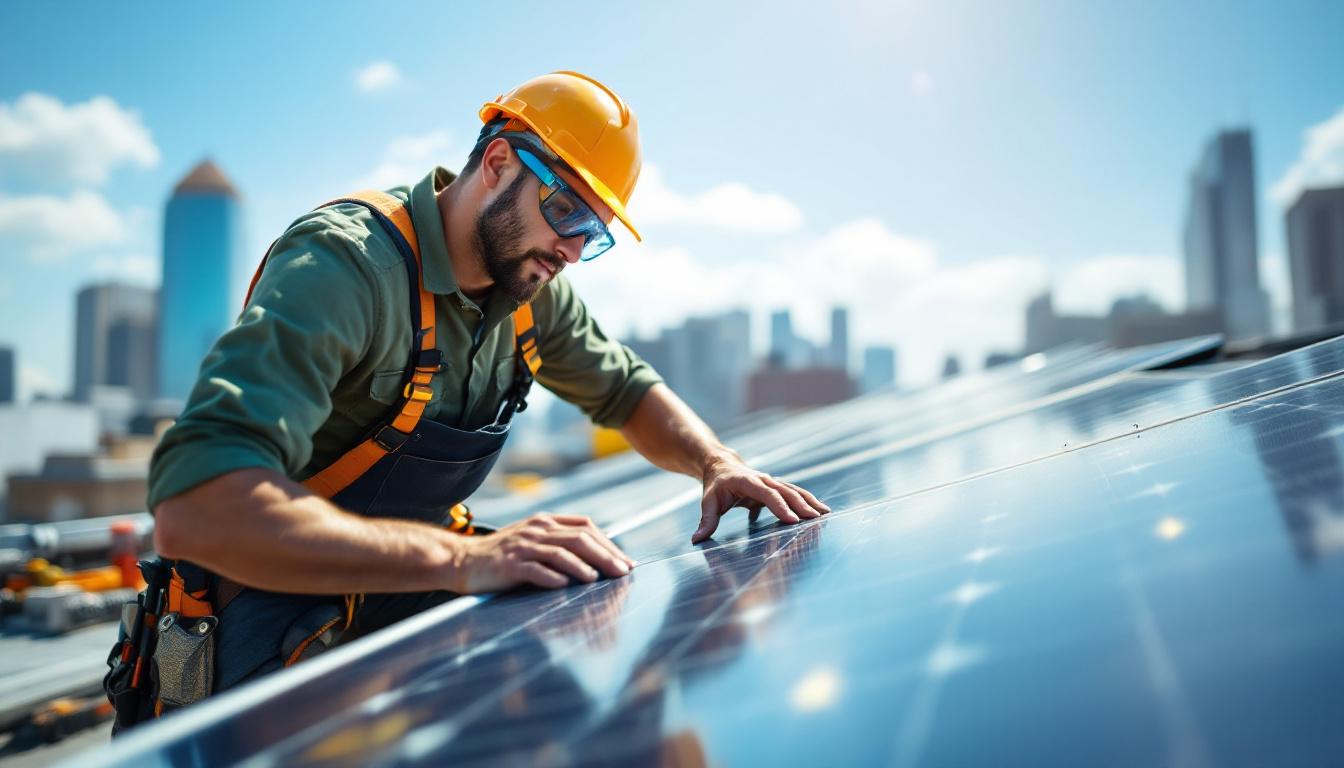 Renewable Energy Technician Applied to Building