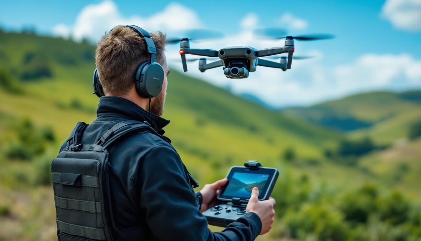 Audiovisual Drone Pilot