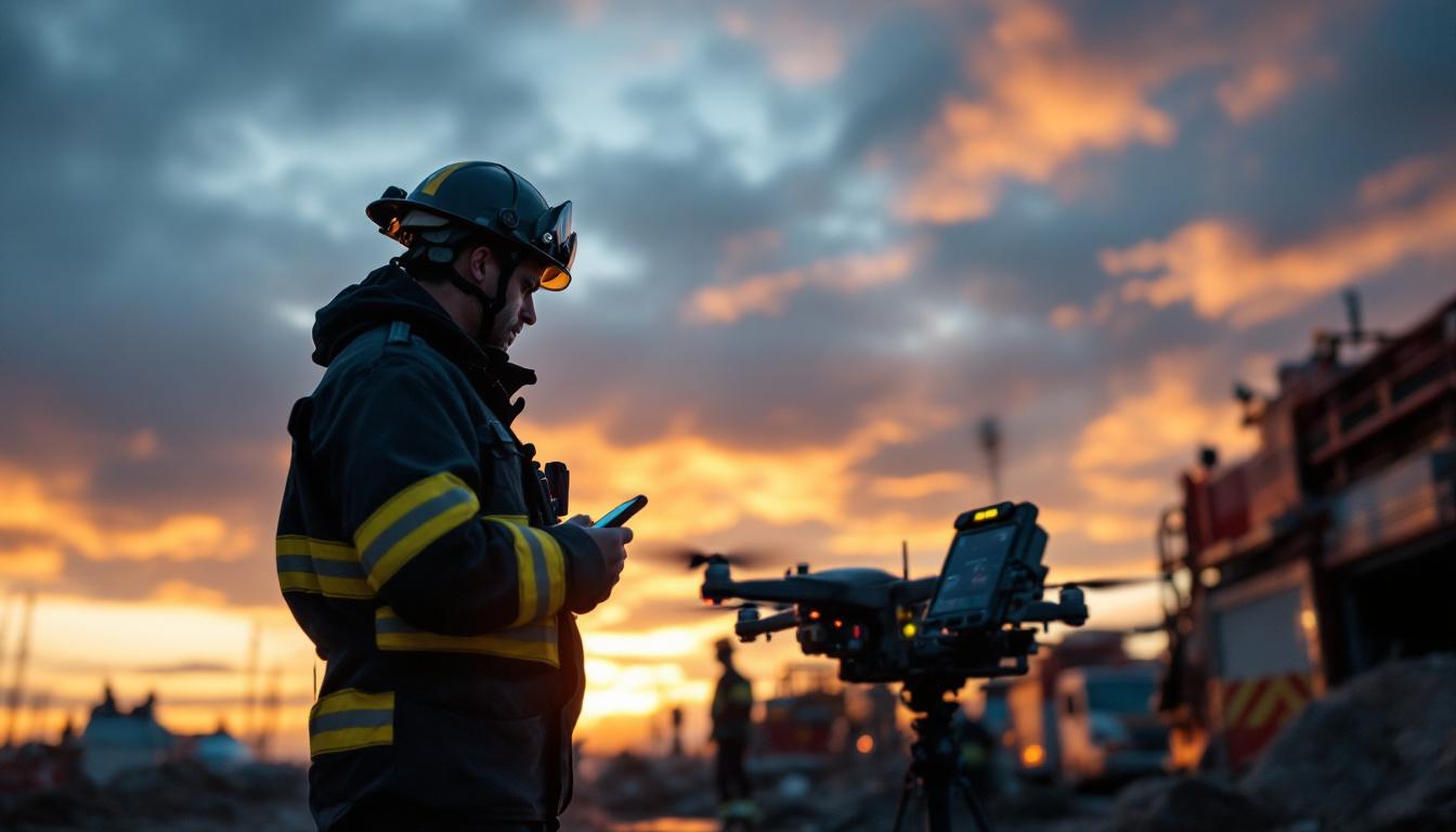 Firefighter Drone Pilot