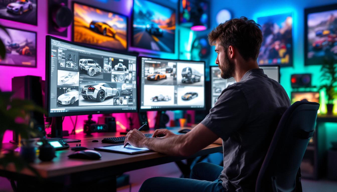 Vehicle artist