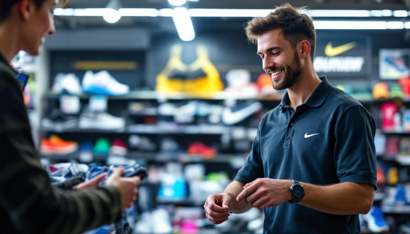 Retail Salesperson in Sporting Goods