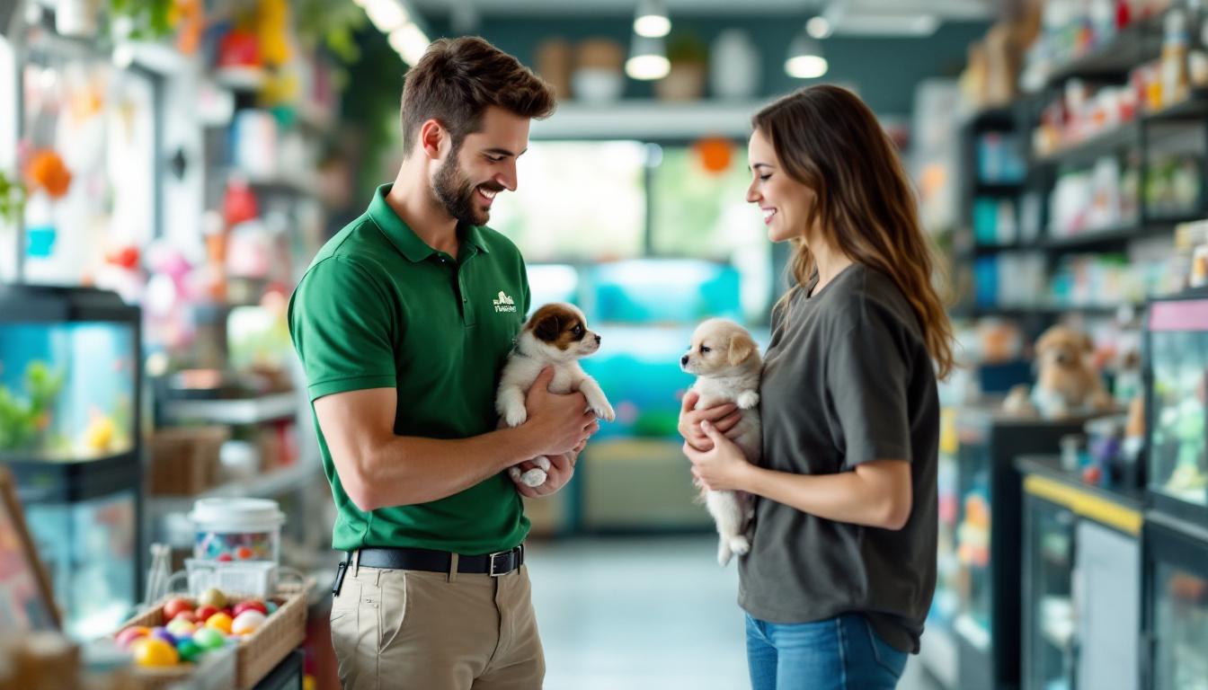 Pet shop salesperson